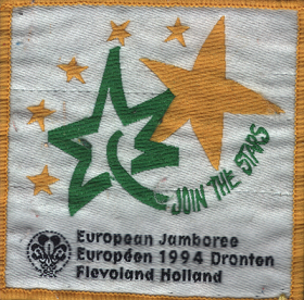 European Jamboree 1994: Join the Stars (badge)