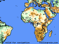 Large range map of Aglami